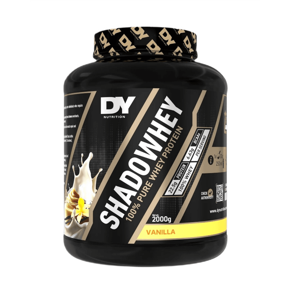 ShadoWhey 100% Pure Whey Protein, Vanilla - 2000 grams